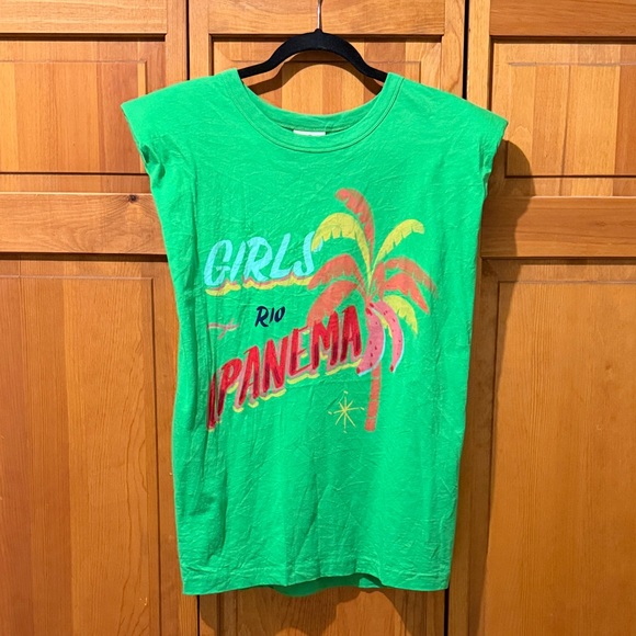 Farm Rio Girls Rio Ipanema Green Tank - Picture 2 of 6